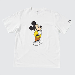 Uniqlo : Mickey Mouse in Thailand - Sawasdee T-shirt - White Size XXL ...