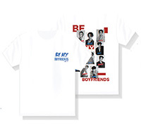 Boyfriends : Collage T-Shirt - White Size L