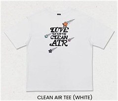 Astro : Clean Air Tshirt - White Size S