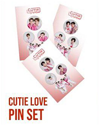 Cutie Love : Pin Set - Nat