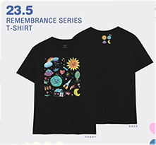 23.5 T-shirt : Remembrance Series - Size XL