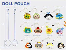 Earth & Mix : Mr.Saturnworld - Doll Pouch