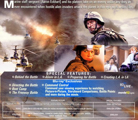 World Invasion : Battle Los Angeles [ Blu-ray ] (Steelbook) @ eThaiCD.com