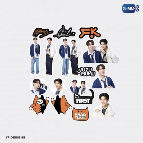 Fanday Bangkok : First & Khaotung - Sticker Set @ eThaiCD.com